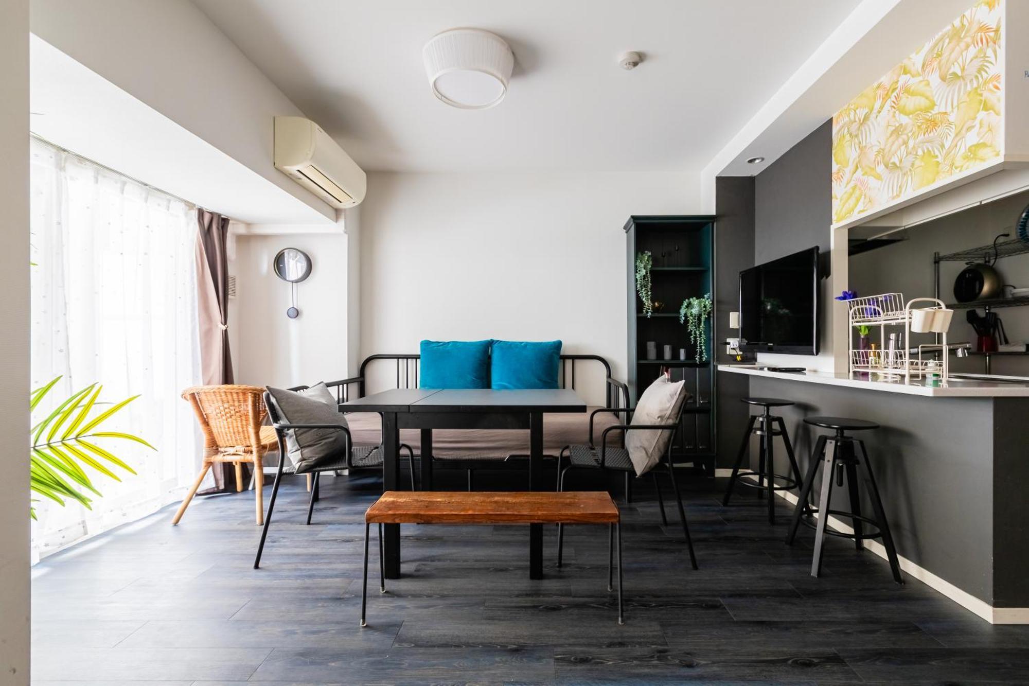 Appartement Namba 2 Bedroom Apartment, 1 Min To Nippombashi Ōsaka